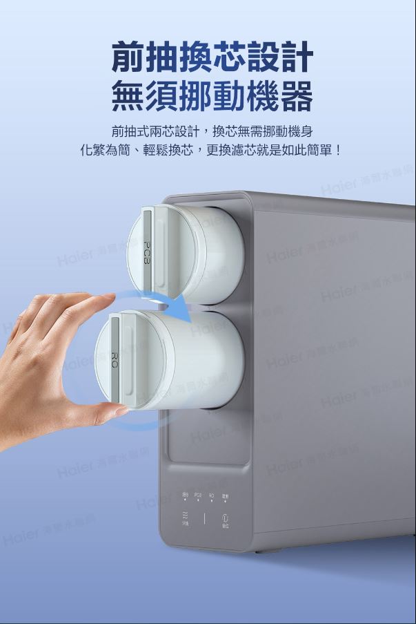 Haier 海爾 RO淨水器1000G替換濾芯 【RO 濾心】