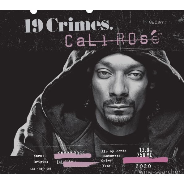 十九宗罪 19 Crimes X Snoop Dogg Cali Rose 粉紅葡萄酒