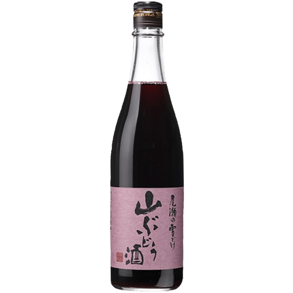 龍神酒造 尾瀨雪融 山葡萄酒 720ML