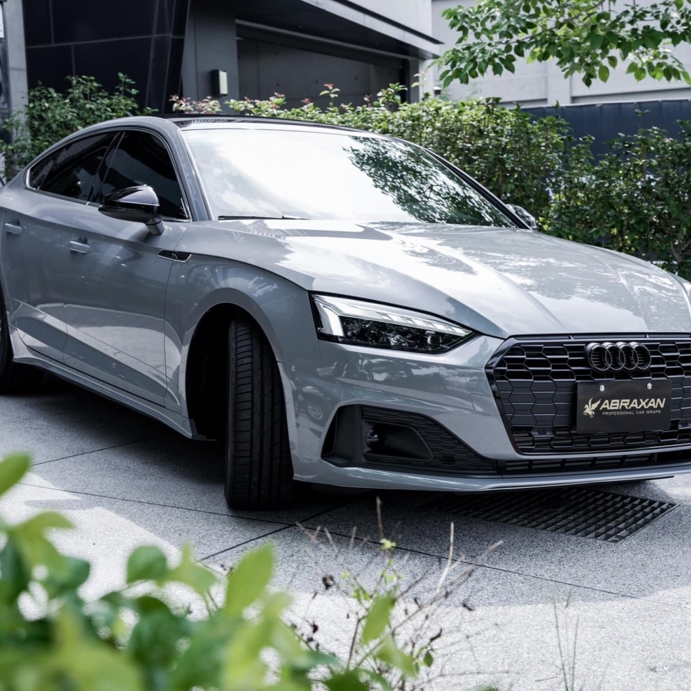 Audi A5 Sportback 車體改色 TeckWrap CG27-HD True Nardo Grey