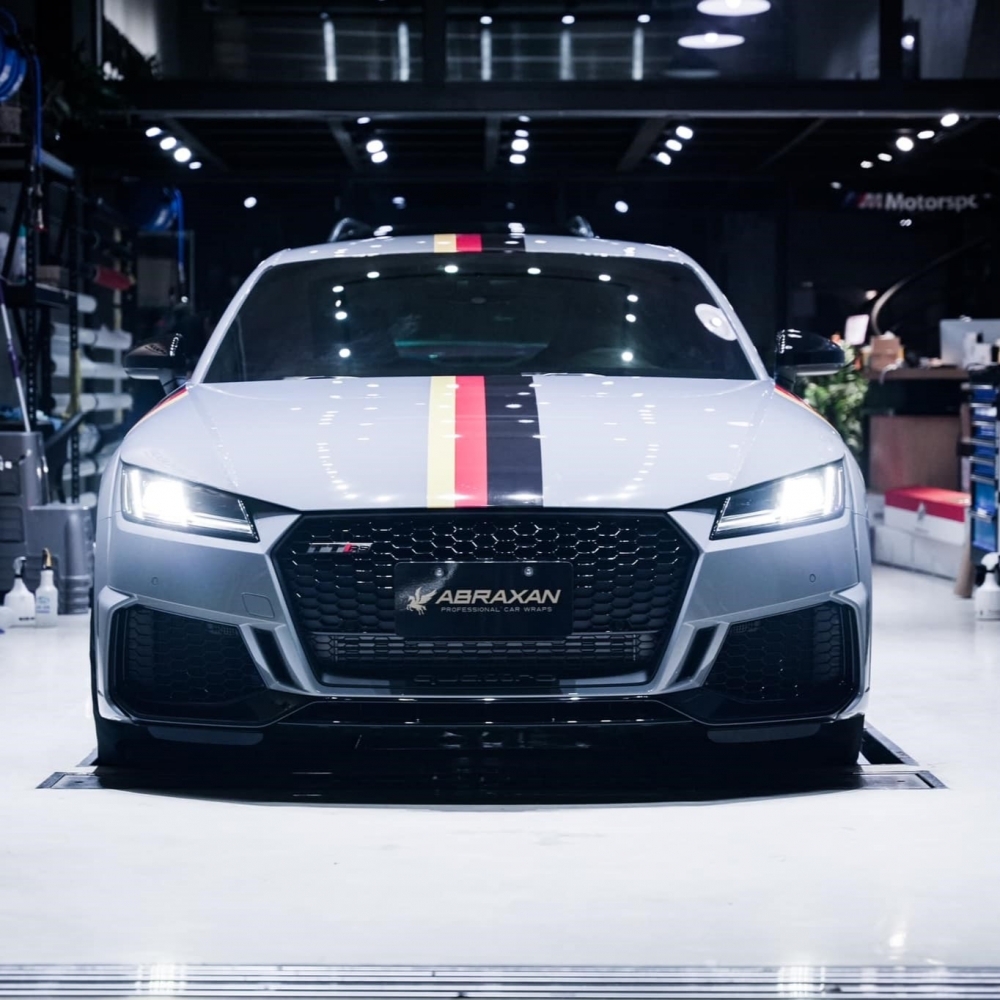 Audi TTRS 烤漆保護膜 3M 200G & 車體線條