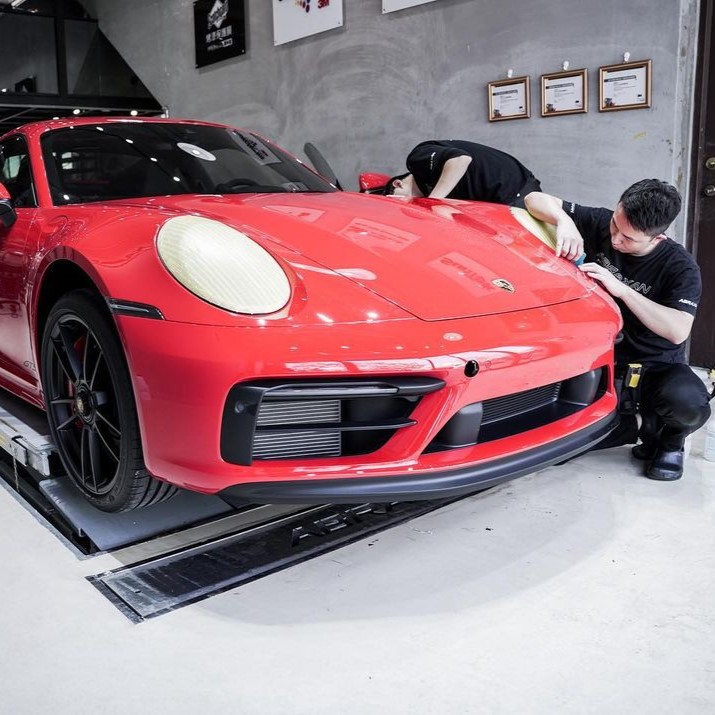 Porsche 911 GTS 烤漆保護膜 3M 200G