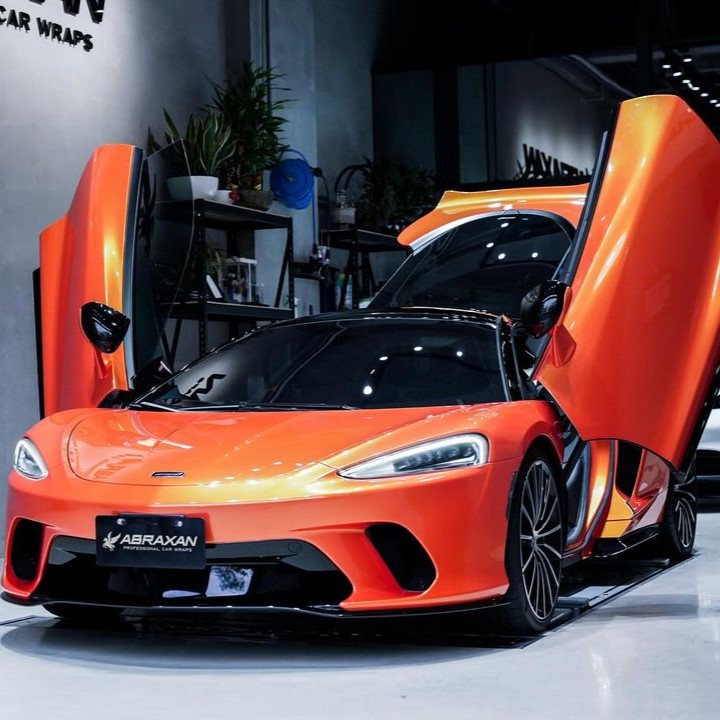 McLaren GT 車體改色 AX 競速橙