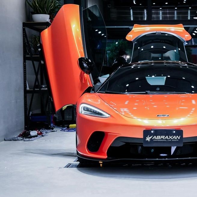 McLaren GT 車體改色 AX 競速橙