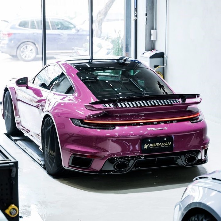 Porsche 911 Turbo S 烤漆保護膜 3M 200G