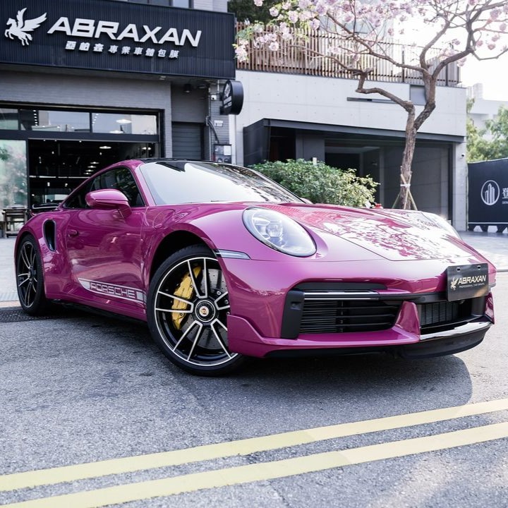 Porsche 911 Turbo S 烤漆保護膜 3M 200G