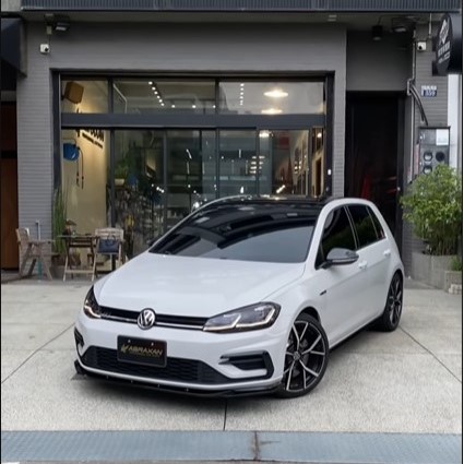 VW Golf MK7.5 全車改色3M HG31 高亮水泥灰