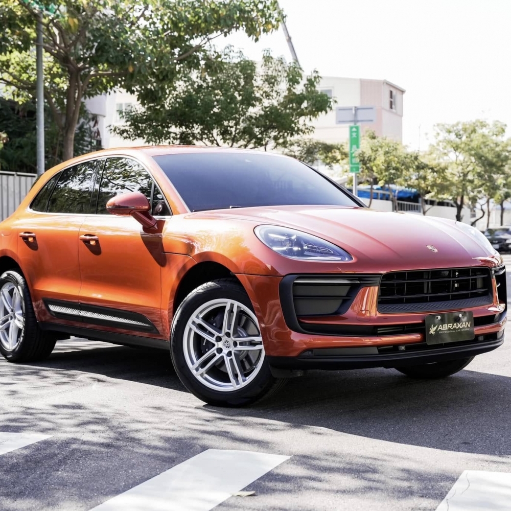 Porsche Macan Suntek Clear 亮面烤漆保護膜