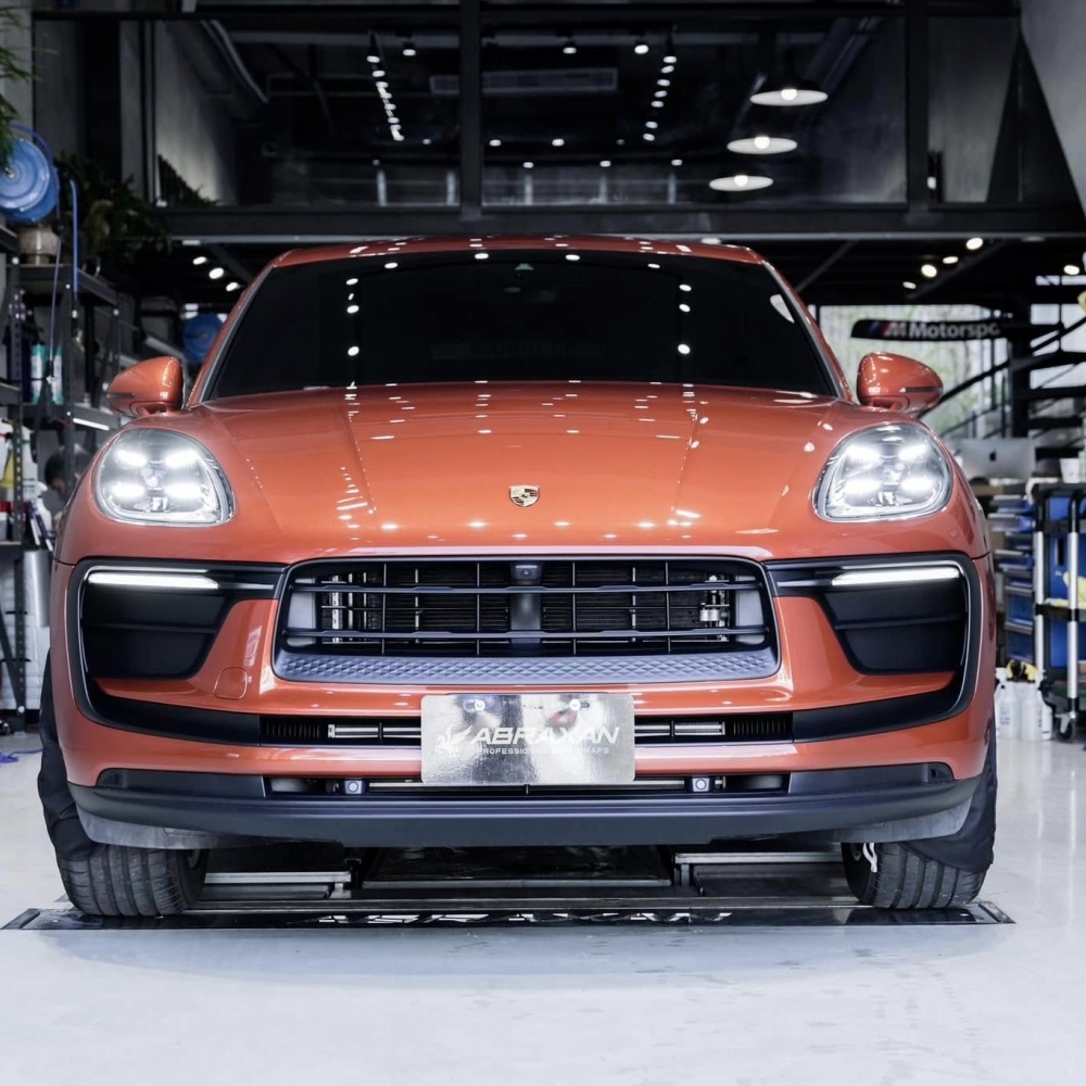 Porsche Macan Suntek Clear 亮面烤漆保護膜