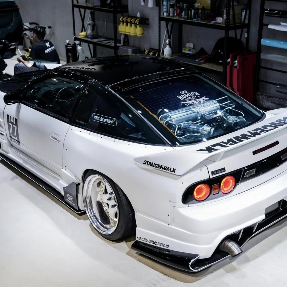 Nissan 240SX S13 Rodim R3 Pro 烤漆保護膜