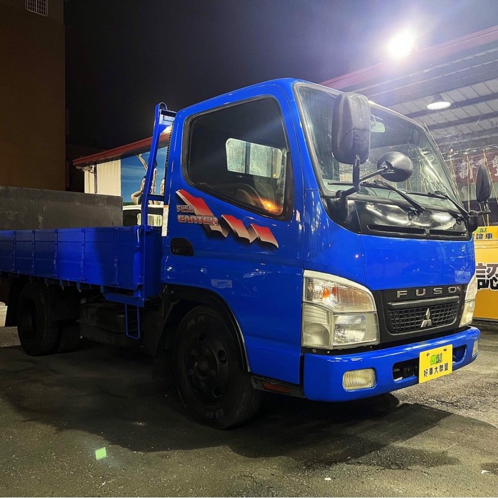 2007年 FUSO 4期 canter 堅達 11呎半 3呎半尾門 以升載重五噸