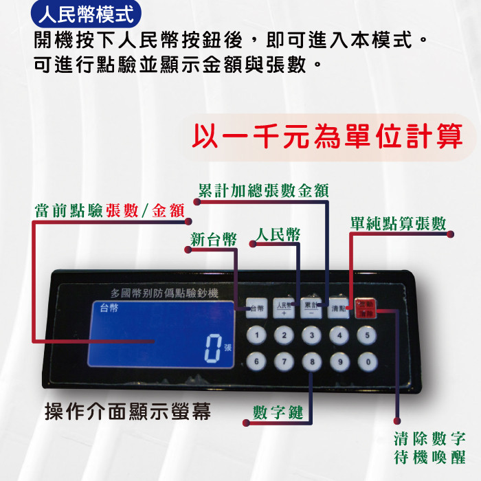 BS 5300 銀行等級智能點驗鈔機