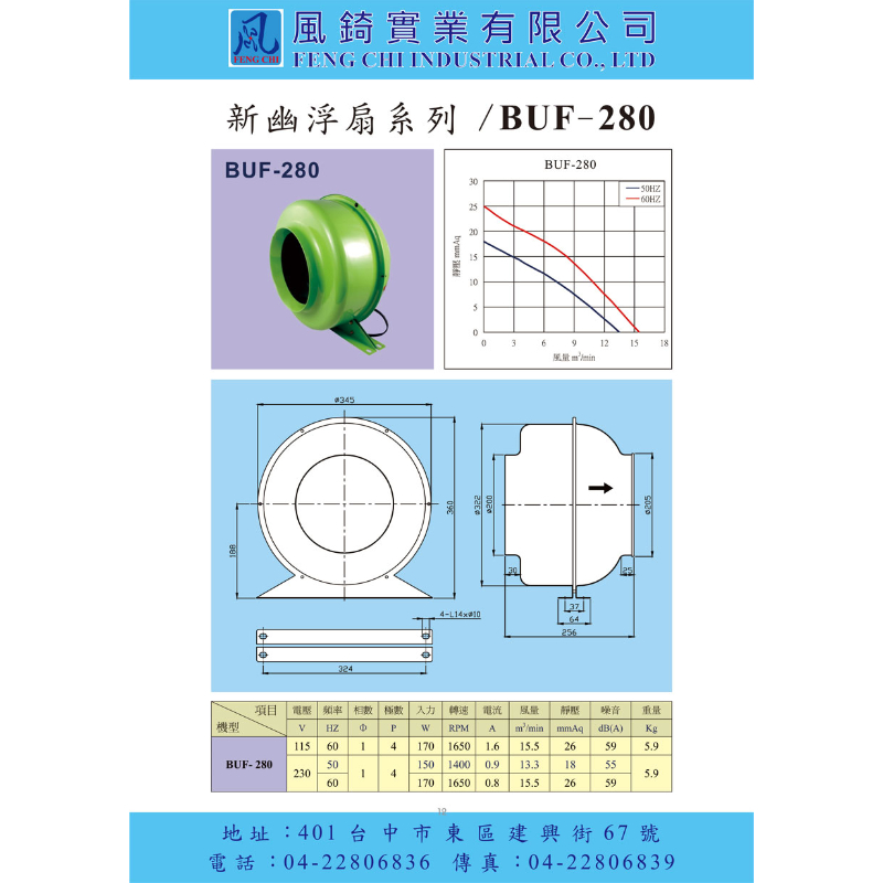 BUF新幽浮扇系列