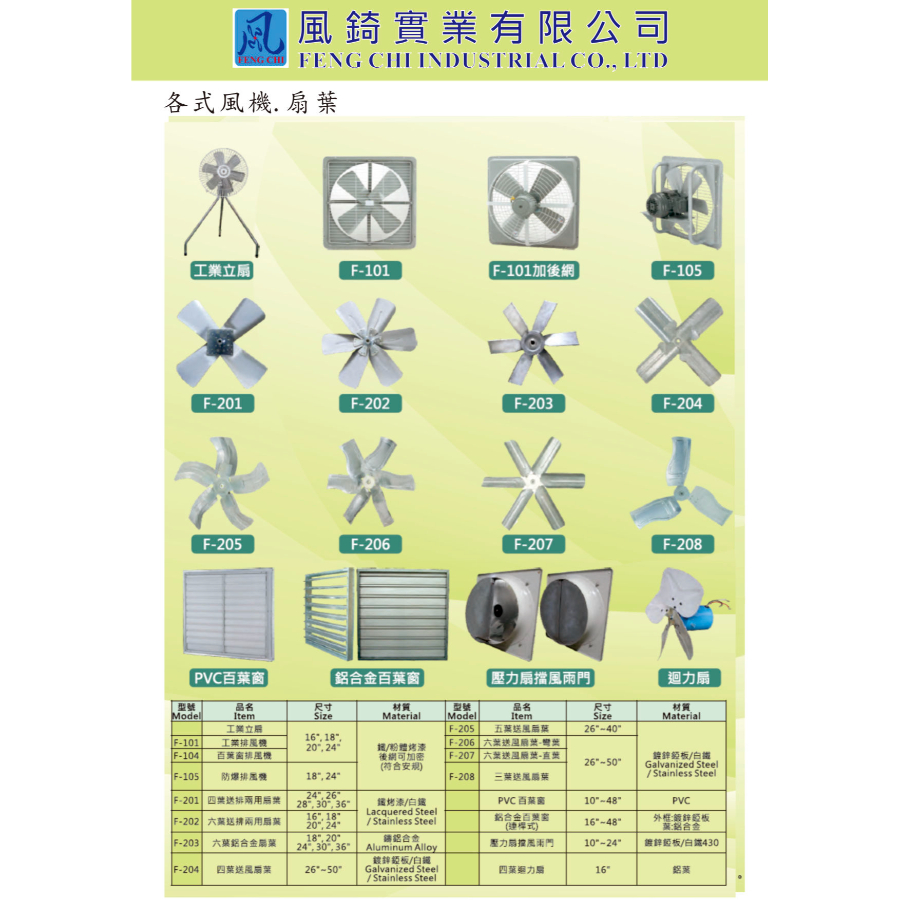 30 - 48 皮帶式排風扇