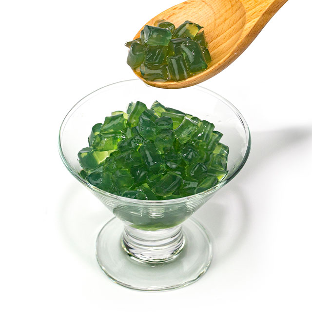 GREEN TEA KANTEN JELLY