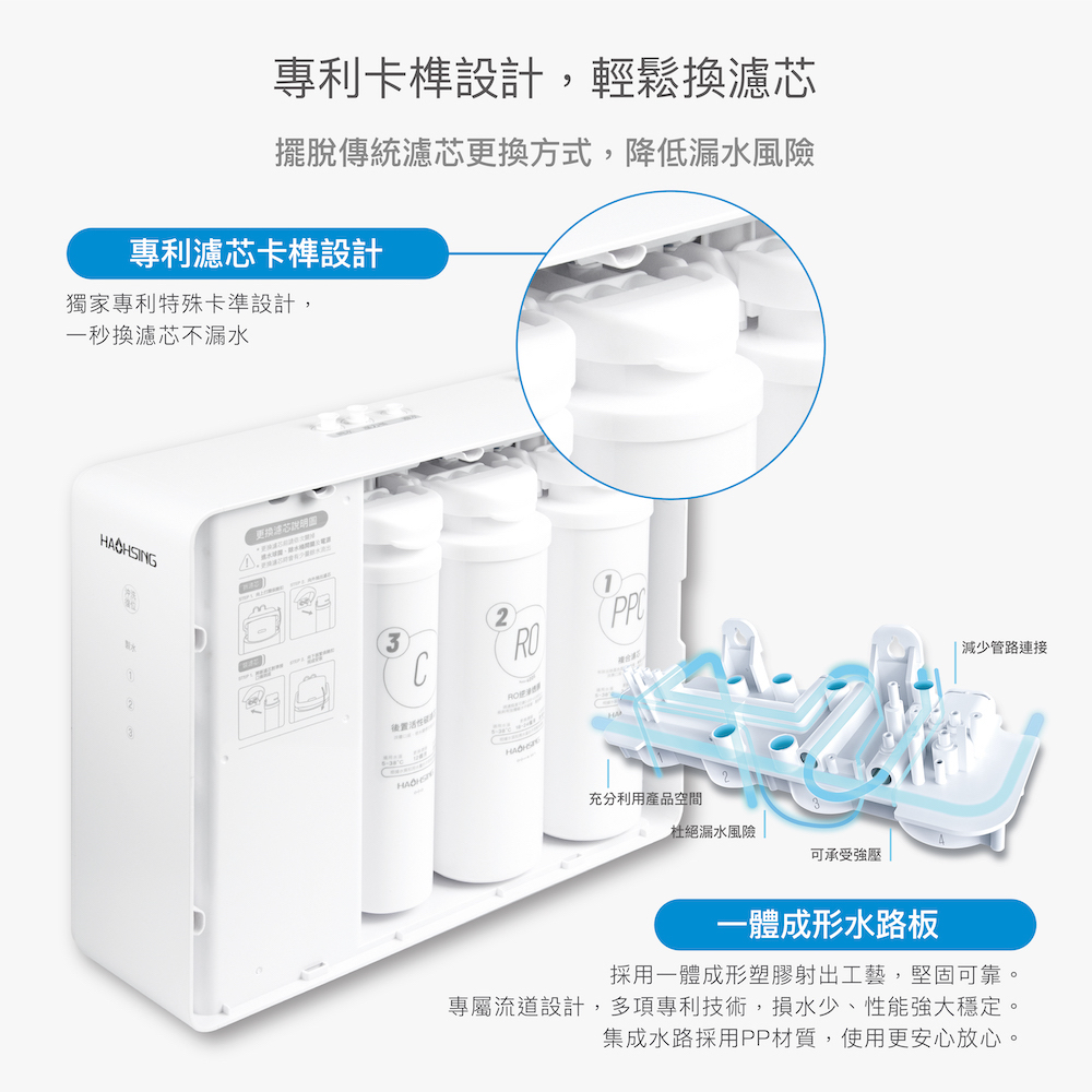 HS-400G 廚下直輸RO淨水器