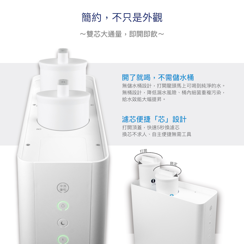 HS-600G 廚下直輸RO淨水器