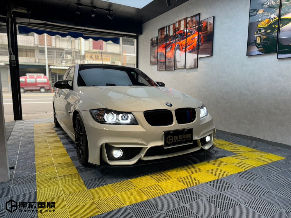 BMW E90 前期 後期 05-12 碳纖維 卡夢 牛角 後視鏡外蓋 替換式