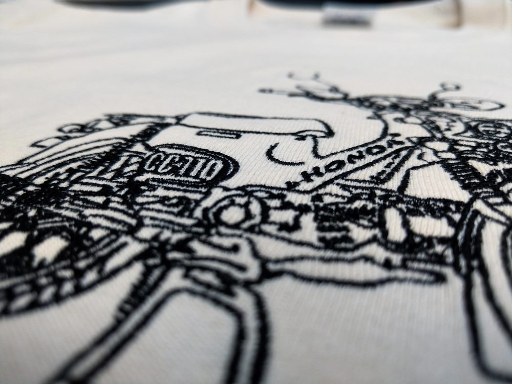 HONDA CROSS CUB110刺繡T-Shirt