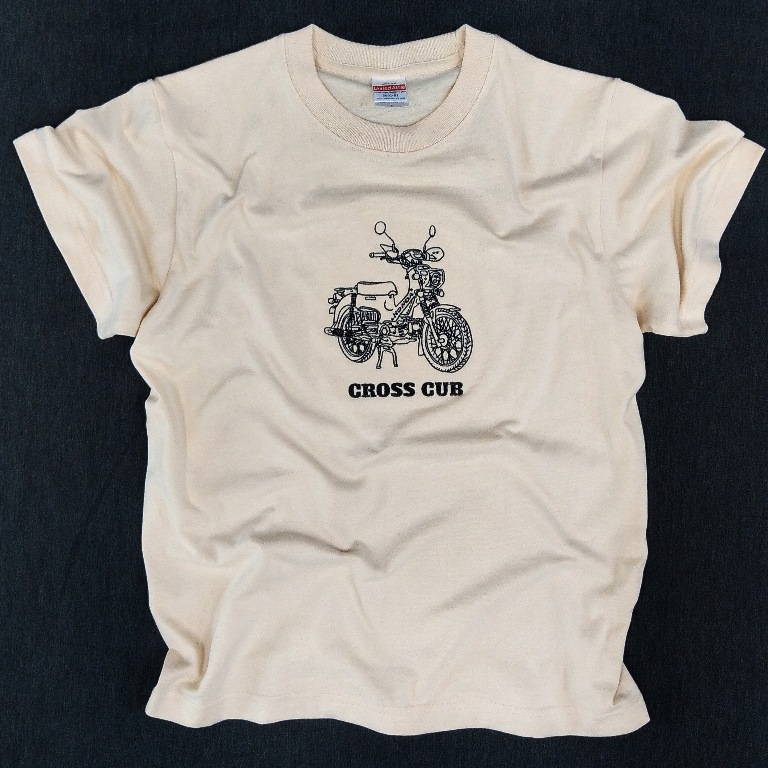 HONDA CROSS CUB110刺繡T-Shirt