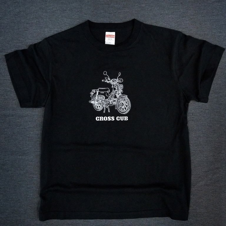 HONDA CROSS CUB110刺繡T-Shirt