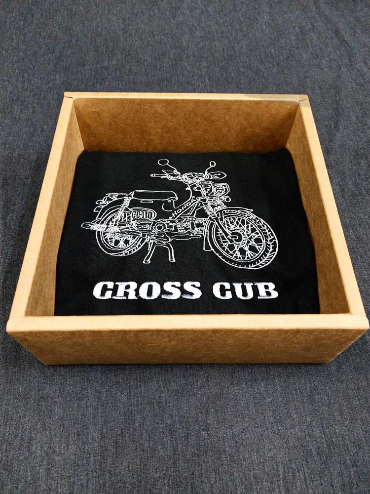 HONDA CROSS CUB110刺繡T-Shirt