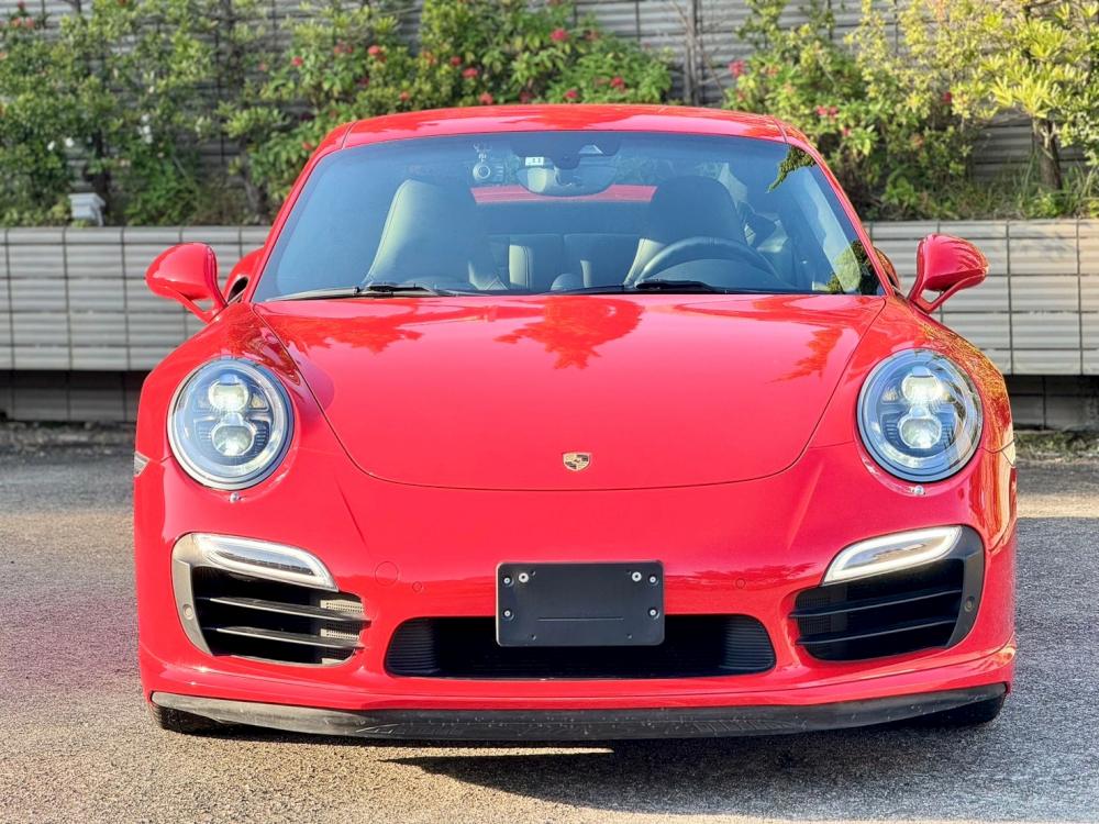 15/16年Porsche 911 Turbo S御軍紅 滿配陶煞冷熱十八向椅 用電洽 跑2.9萬