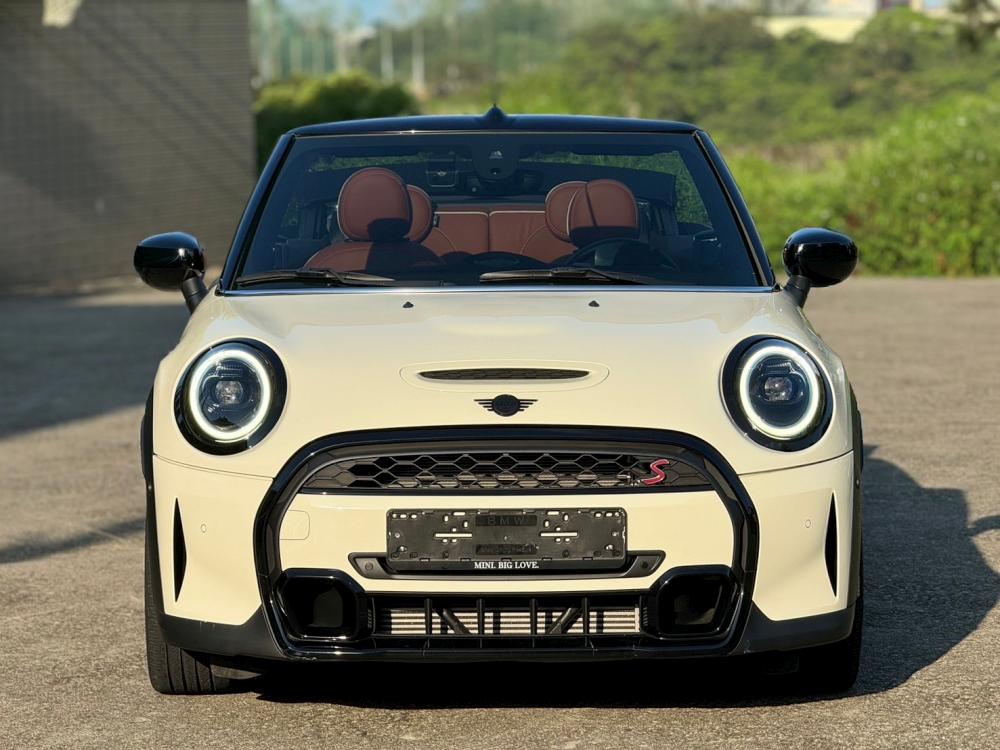 英國王子2021 MINI Cabtio S敞篷ACC跟車HK音響HUD黑化套件菱格真皮椅