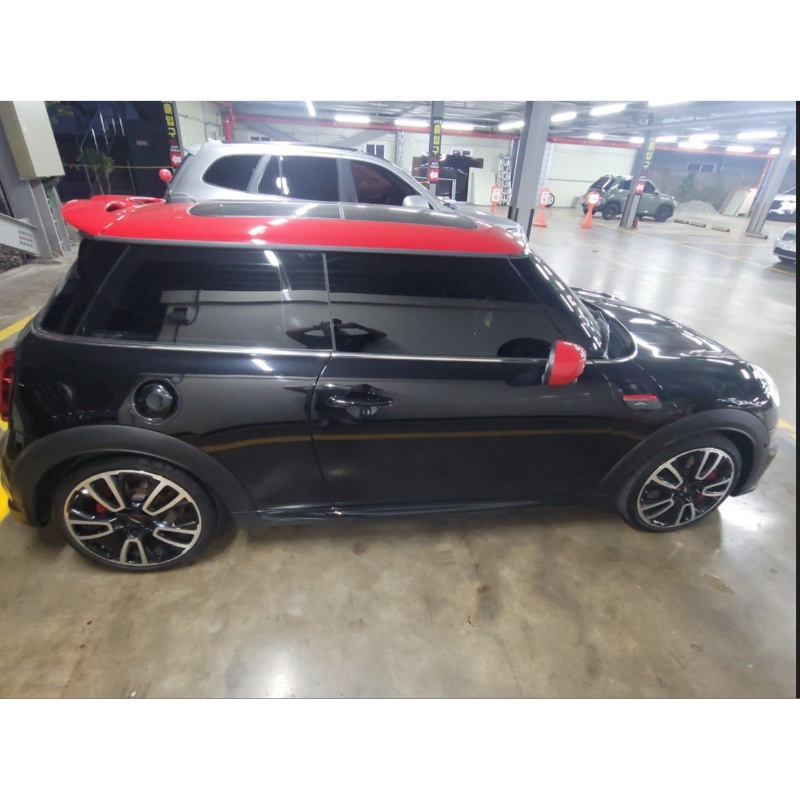 21/22年MINI HATCH JCW小鋼砲ACC跟車賽車椅紅車頂線條HUD黑化套件