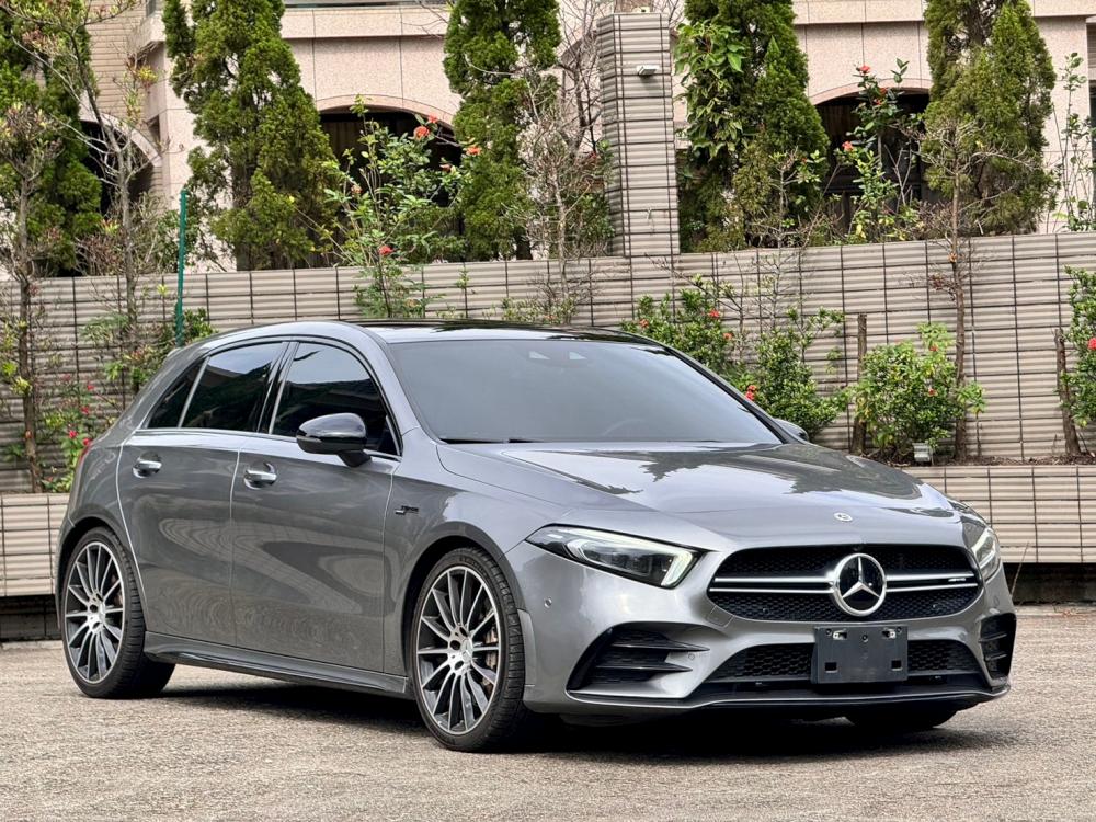 總代理2021 AMG A35 4MATIC全滿23P賽車椅多光束燈夜色360電子懸吊