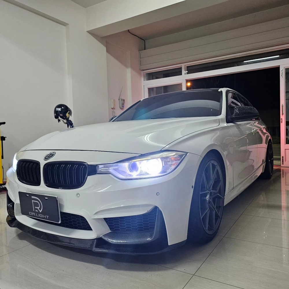 BMW F30 335i 車燈升級案例