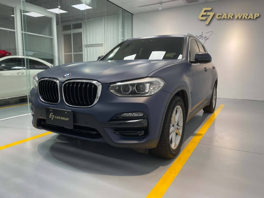 BMW X3 3M消光藍