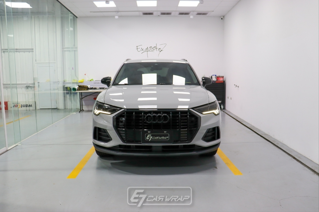 Audi Q3 PET漆面保時捷亚灰色