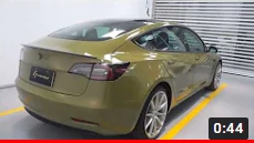 Tesla Model3 戰鬥綠