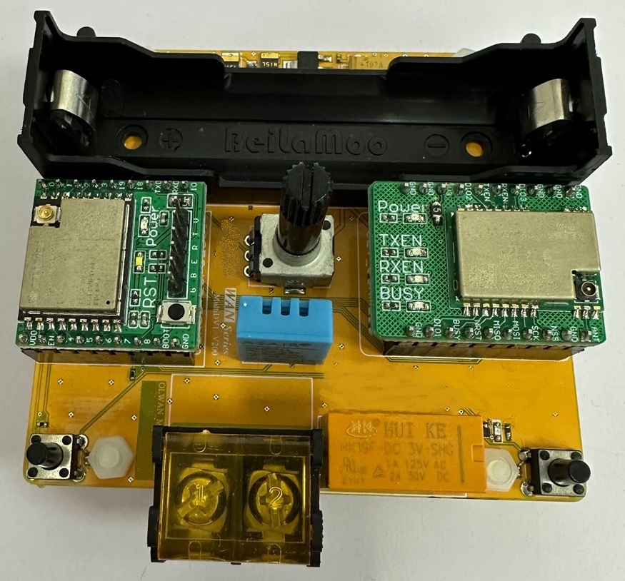 Relay遠距無線控制方案 - LoRa 5KM