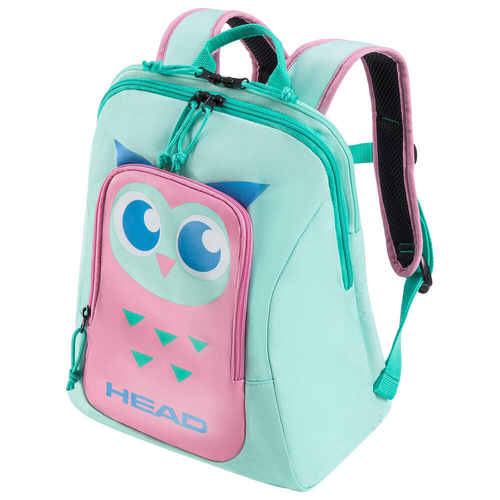 HEAD KIDS BACKPACK 14L兒童網球球拍袋-綠粉