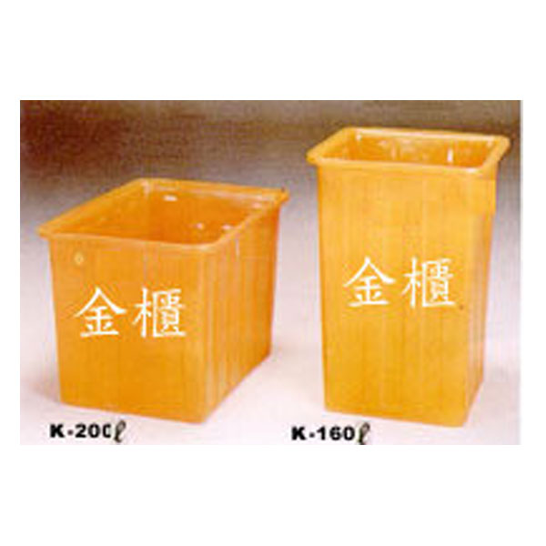 Square plastic bucket (K)