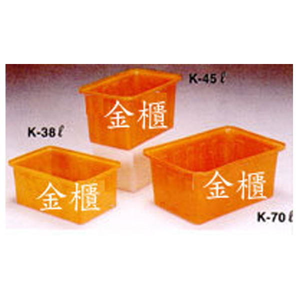 Square plastic bucket (K)