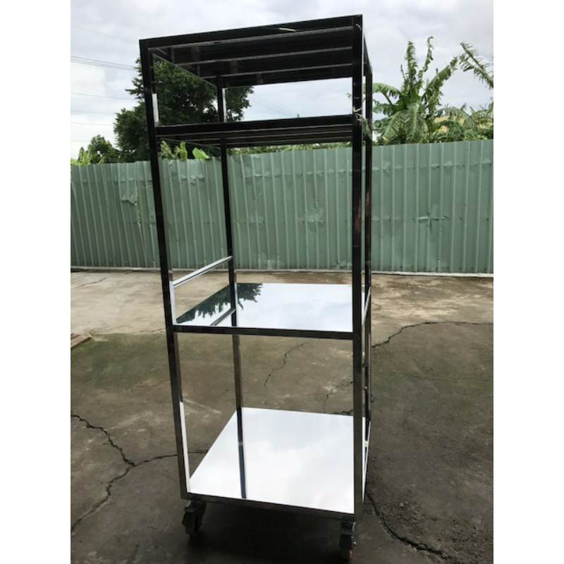 Stainless Steel Cart for Cleanrooms