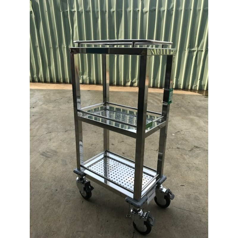 Stainless Steel Cart for Cleanrooms