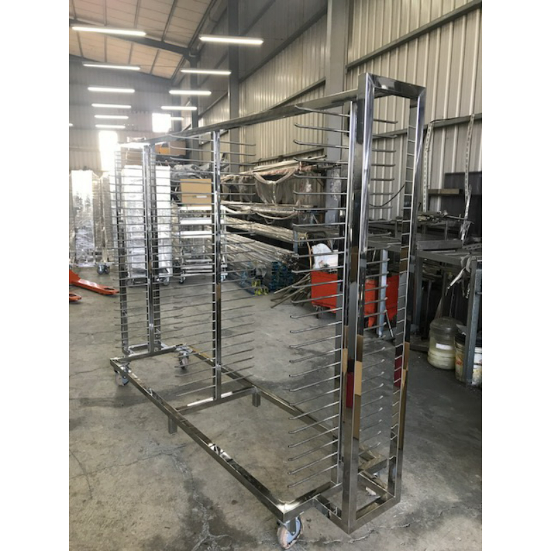 Stainless Steel Cart for Cleanrooms