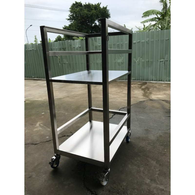 Stainless Steel Cart for Cleanrooms