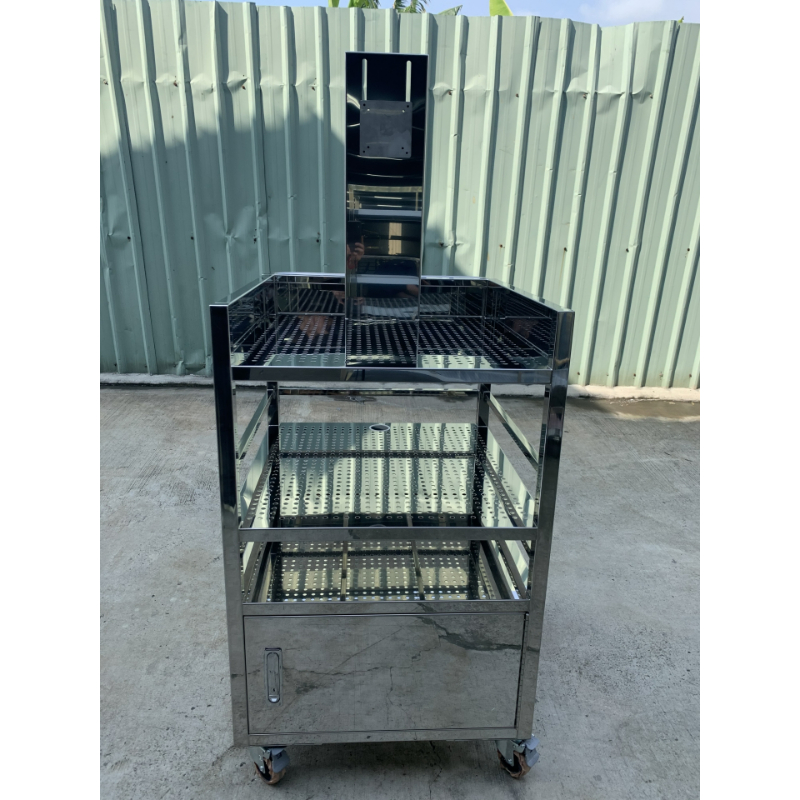 Stainless Steel Cart for Cleanrooms