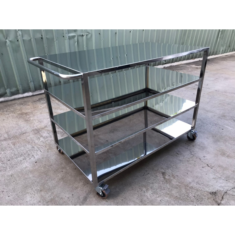 Stainless Steel Cart for Cleanrooms