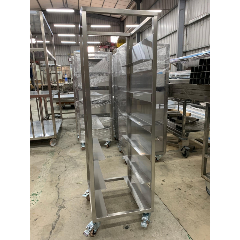 Stainless Steel Cart for Cleanrooms