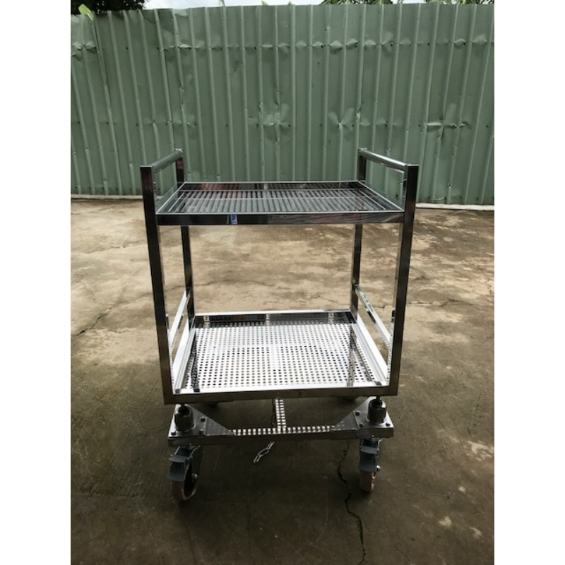 Stainless Steel Cart for Cleanrooms