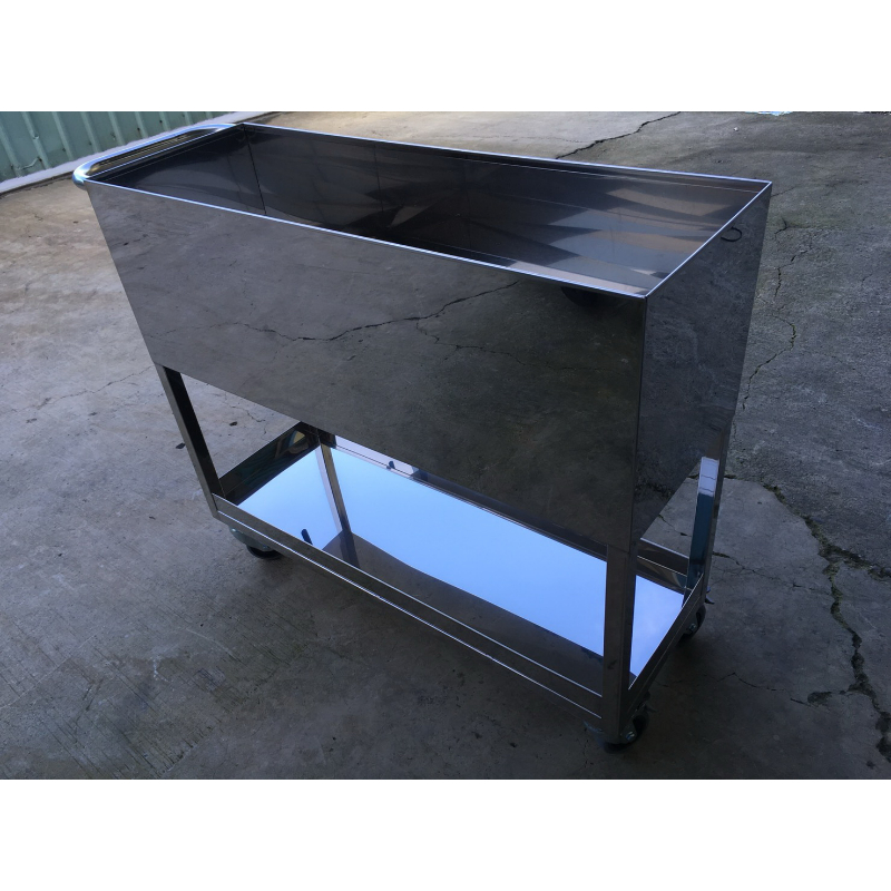 Stainless Steel Cart for Cleanrooms