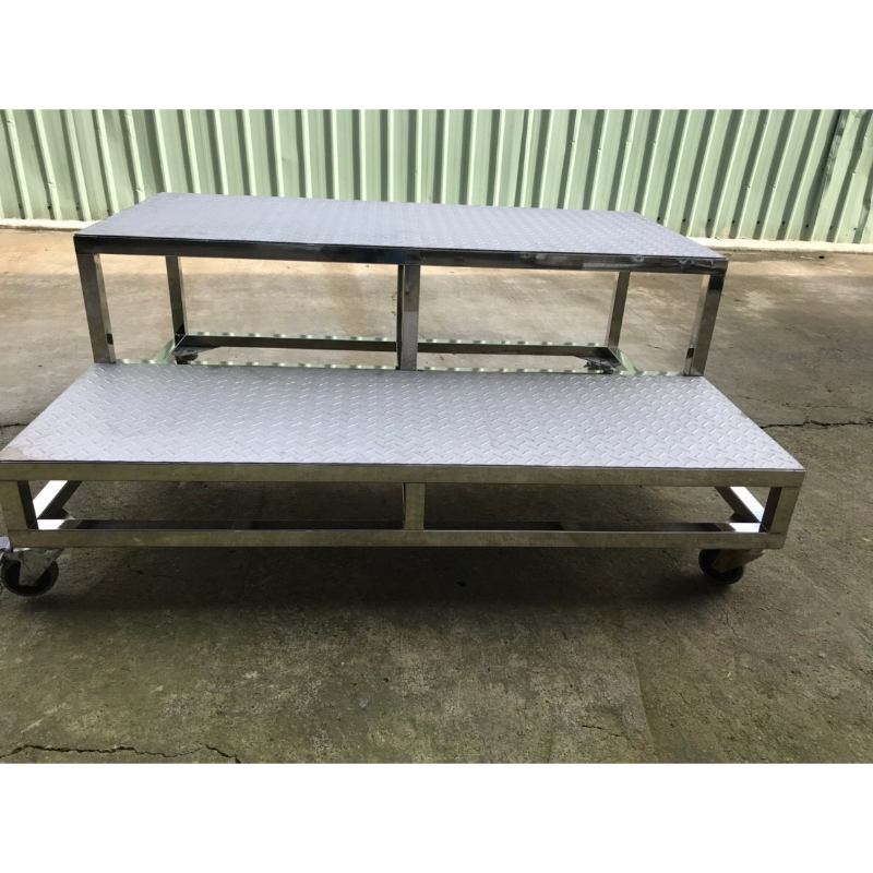 Stainless Steel Cart for Cleanrooms