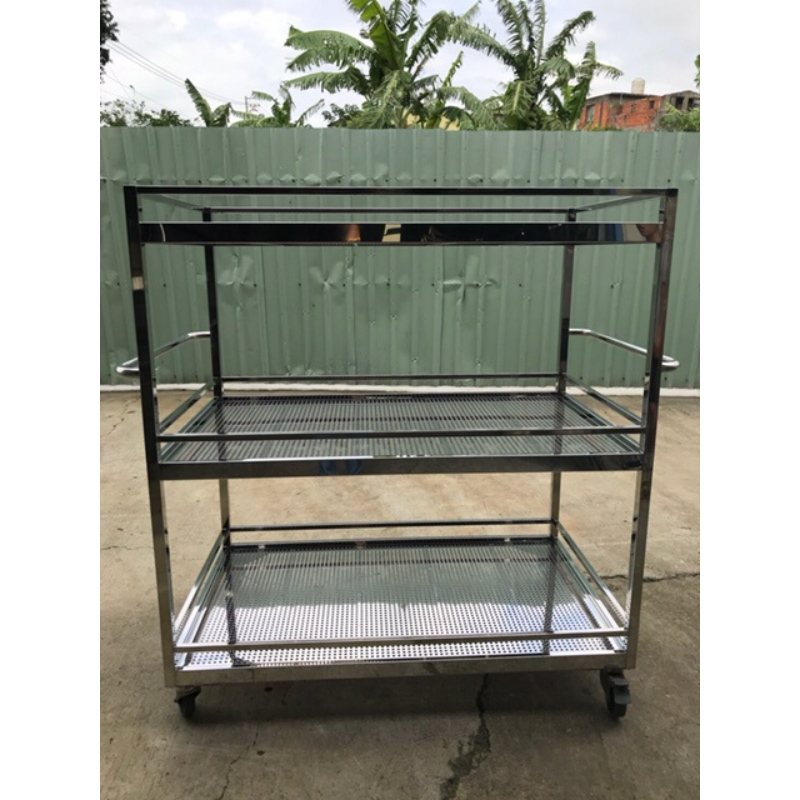 Stainless Steel Cart for Cleanrooms