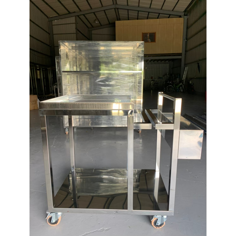 Stainless Steel Cart for Cleanrooms